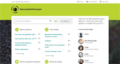 Desktop Screenshot of kontakt.naturskyddsforeningen.se