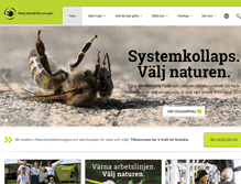 Tablet Screenshot of naturskyddsforeningen.se